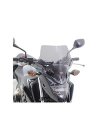 Resim Gp Kompozit Honda Cb500f 2014-2020 Uyumlu Kısa Ön Cam Siyah 30cm 
