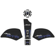 Resim GOGOPREMİUM TVS APACHE RTR 200 2022 - 2025 UYUMLU TANK PAD SET 003 