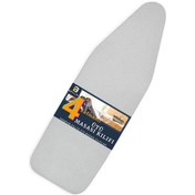 Resim 4 Katmanlı Ütü Masası Kılıfı,Ütü Masası Örtüsü,Bezi 50x150 cm Gri 