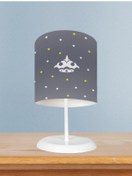 Resim Mekta Home Bebek Ve Çocuk Odası Taç Desenli Abajur 