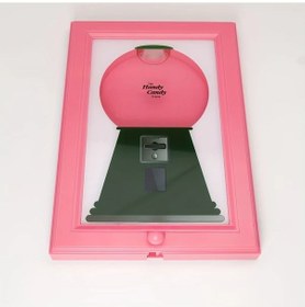 Resim Elmpaly Pembe 2b Tasarım Duvara Monte Şeker Ve Kuruyemiş Dispanseri 