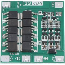 Resim Jms 3s 40a Pil Kartı 18650 Lityum Hücre Dengeli Şarj Modülü 12,6v 13,6v 