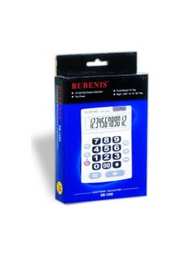Resim Rubenis Sb 1250 Masaüstü Hesap Makinesi Büyük Tuşlu Ofis Tipi Diğer 