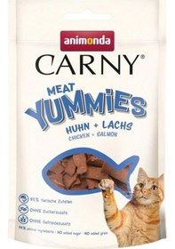 Resim Animonda Carny Meat Tavuk Ve Somonlu Kedi Ödül Maması 50 Gr 