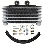 Resim Cloudstore 6 Katmanlı Gümüş Radyatör Yağ Soğutucu, 2t 4t 50cc 125cc 140cc Off-road Atv Motosiklet 