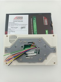 Resim AUDİO Audio 001140 Star 4.3'' Beyaz Görüntülü Diafon 