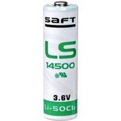 Resim Saft LS14500 AA 3.6 V Li-SOCI2 Lityum Kalem Pil 