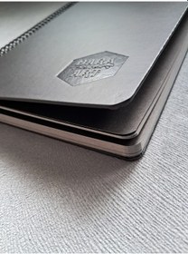 Resim Siyah Defter Ve Beyaz Jel Kalem Seti 17x24 