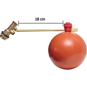 Resim Tezeller Güneş Enerjisi Flatörü Şamandıra Uzun Kol 1/2" Tzl 