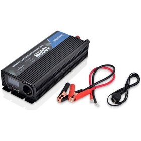 Resim Sensation 1000w Watt 1 Kw Tam Sinüs Şarjlı 15a Ekranlı İnverter 12/220v Çevirici İnverter Dw Serisi 