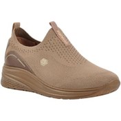 Resim Forelli 54703-G Tazia Vizon Kadın Comfort Spor Ayakkabı Vizon 