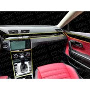 Resim ODAC TUNING VW Passat CC Kaplama Torpido, Konsol, Trim, Göğüs Kaplama Maun Kaplama Siyah Piano Black FULL SET 