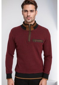 Resim 9039 Dewberry Erkek Sweatshırt-bordo Bordo 
