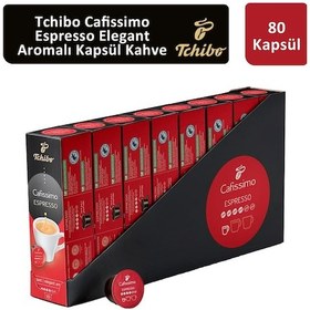 Resim Tchibo Cafissimo Espresso Elegant Aroma Kapsül Kahve 8 x 10 Kapsül 