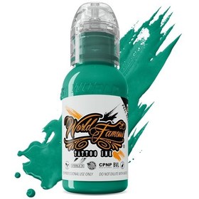 Resim Caribbean Sea - World Famous Ink Dövme Boyası - 1oz/30ml 