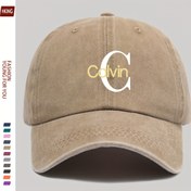 Resim 1 Adet Calvin Baskılı Kamyon Şoförü Baba Beyzbol Şapkası - Şehir Tipi Unisex Ayarlanabilir Şapka | Kaykaycılar ve Çiftler İçin, Nefes Alabilen Kavisli Kenarlı Günlük Kullanım, Plaj Gezileri, Yürüyüş & Partiler için | Yetişkinler İçin Mükemmel Hediye (Doğum Günleri, Tatiller, Aile Eğlencesi) 