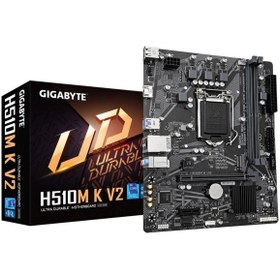 Resim GIGABYTE H510M-K-V2 3200MHZ DDR4 1XHDMI 1XM.2 USB 3.2 MATX 1200P(10.VE 11.NESİL İŞLEMCİ UYUMLU-H470 CHIPSET) 