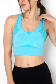 Resim Miofit Seamless Dolgusuz Kadın Spor Sütyeni 