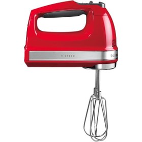 Resim KitchenAid 5KHM9212EER Empire Red 9 Hızlı El Mikseri 