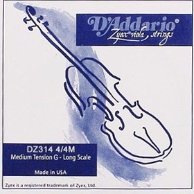 Resim D'Addario DZ314 4/4 Keman Tek Tel 