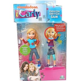 Resim Icarly Sam ve Moda Kıyafetleri Figür Seti 