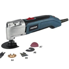 Resim Proter Pr 1001 Elektrikli Çok Amaçlı Multi Makine 80 Mm - 300 W 