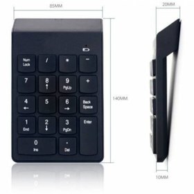 Resim Genel Markalar Usb Kablolu Keypad 18 Tuş Numerik Klavye 