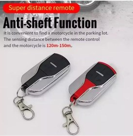 Resim Motosiklet Alarm Seti Start Stop Butonlu Yüksek Hassasiyet 
