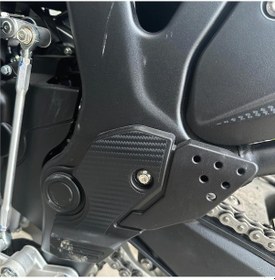 Resim Jawa Rvm Tekken500 2024 Yan Ayak Basamak Karbon Kaplama Sticker Etiket Modeli 