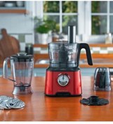 Resim Karaca Mastermaid Power Multifunctional 10 In 1 Red Mutfak Robotu, Blender Seti 2000w 