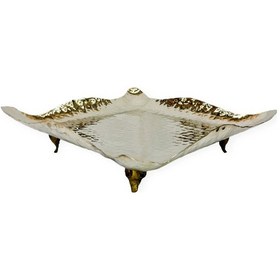 Resim Kare Bakır Sunum Tepsisi No: 2 Gümüş 