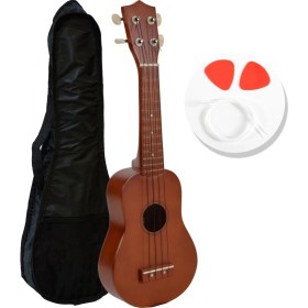 Resim Soprano Ukulele Öğrenme Seti KA325BRN 