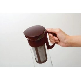 Resim Hario Mizudashi Soğuk Kahve Demleme Sürahisi Kahverengi 1000 ml 