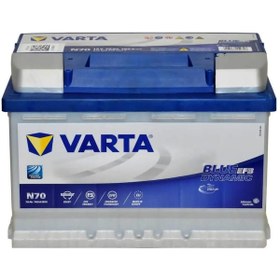 Resim Varta Akü 12V 70 Ah Amper 760A Start-Stop EFB N70 