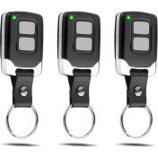 Resim Quartz Realm 3pcs Garaj Kapı Açıcı Chamberlain Craftsman Garaj Kapı Açıcısı Için Uzaktan Uzaktan 893LM 893MAX 891LM 971LM 973LM 371LM (Yurt Dışından) 