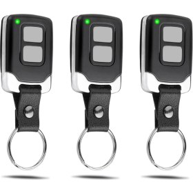 Resim Quartz Realm 3pcs Garaj Kapı Açıcı Chamberlain Craftsman Garaj Kapı Açıcısı Için Uzaktan Uzaktan 893LM 893MAX 891LM 971LM 973LM 371LM (Yurt Dışından) 