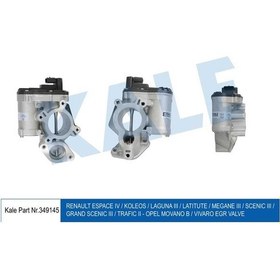 Resim Egr Valfi Master 3 Laguna 3 Trafic Vivaro Qashqai (M9R M9T) 504647689 