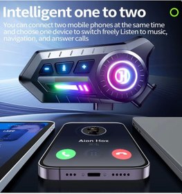 Resim Blic X3 Bluetooth 5.3 Kask Kulaklığı Motosiklet İçin Kablosuz İletişim Ve Müzik Sistemi 