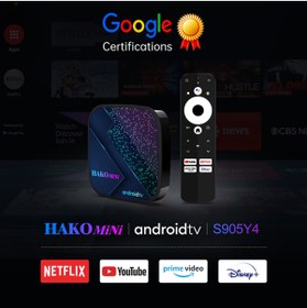 Resim Hakomini Google Lisanslı Android Tv Box 4k Hdmı Wıfı 2 8 Gb 