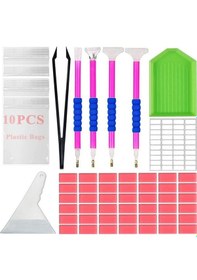 Resim Sanat Aracı-elmas Boyama Tutkal Kili-dıy Nakış Mum Seti-el Sanatları İçin 