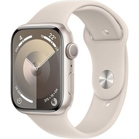 Resim Apple Watch Series 9 GPS 45 MM Alüminyum Kasa Spor Kordon M/L Akıllı Saat (Apple Türkiye Garantili) 