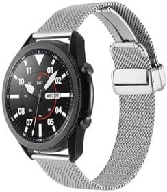 Resim CONSTRAIN Huawei GT2 46mm İle Uyumlu KRD, 85 22mm Metal Zore Kordon, Gümüş 