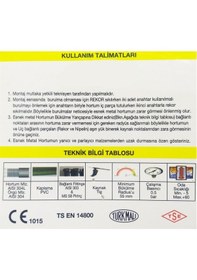 Resim Ocak İle Uyumlu Fırın Gaz Doğalgaz Bağlantı Fleksi 200 Cm Yeni Tip Flex Örgülü Hortumu Flexi 