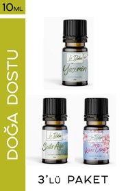 Resim Le Balvo Sedir,yasemin,japon Gülü Doğal Uçucu Saf Buhurdanlık Esansı Oda Kokusu Esans Buhur Yağı 10ml 