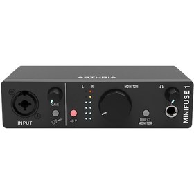 Resim Arturia Minifuse 1 Black Ses Kartı. 