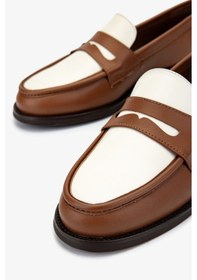 Resim Valmenti Kadın Taba Loafer Ayakkabı 1058 01 Bn Ayk Sk24-25 Taba/bej Taba 