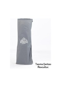 Resim Efsane Kamp Konfor Ultralight Kampet Portatif Kamp Yatağı Gri 