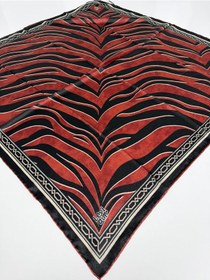 Resim Kristal Eşarp - 06102 Kırmızı-05 