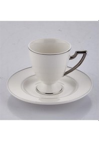 Resim Lamedore Venıce 6 Lı Kahve Fincan Takımı Platin 