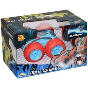Resim Roll Double 360 Derece Dönen Uzaktan Kumandalı Araba 16 Cm 2.4ghz 4 